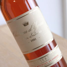 Classificazione Sauternes - 1° Cru Classé Supérieur