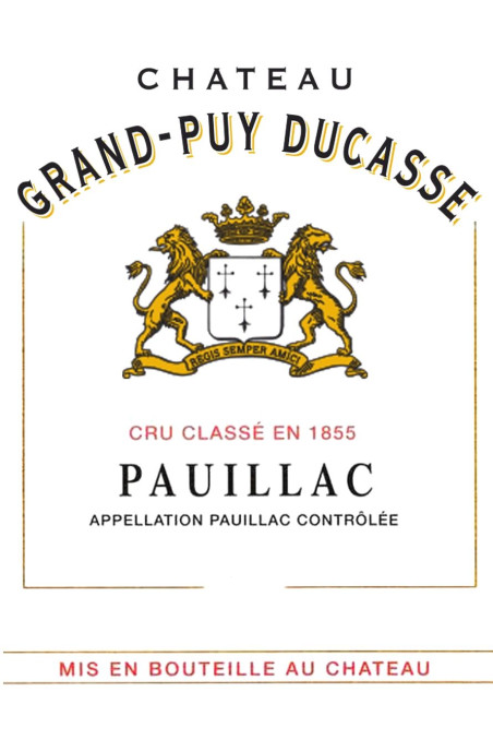 CHÂTEAU GRAND PUY DUCASSE 1955