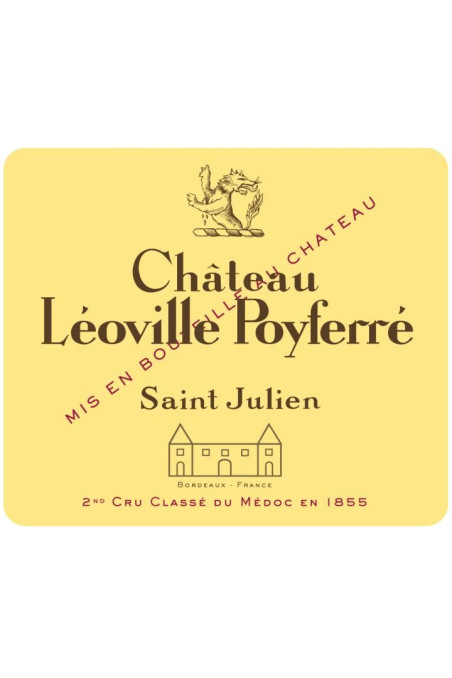 CHÂTEAU LEOVILLE POYFERRE 1958