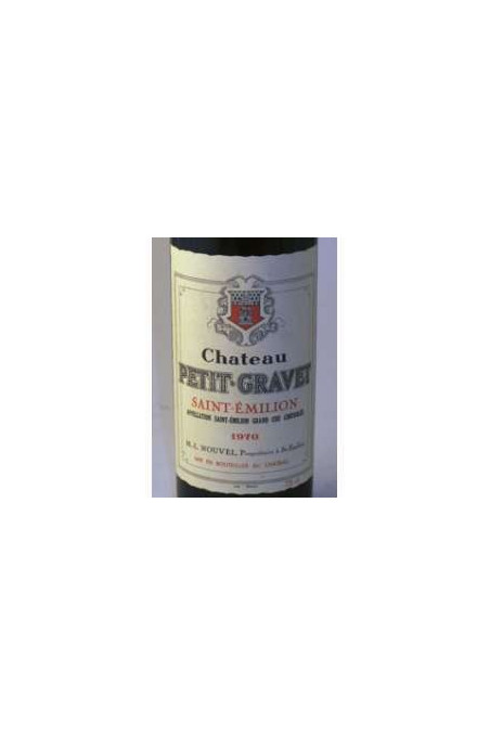CHÂTEAU PETIT GRAVET 1970