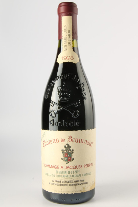 CHÂTEAU DE BEAUCASTEL Hommage à Jacques Perrin 1995