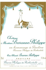 CHÂTEAU MOUTON BARON PHILIPPE 1961