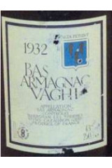 VAGHI Bas Armagnac 2,5 litri 1932
