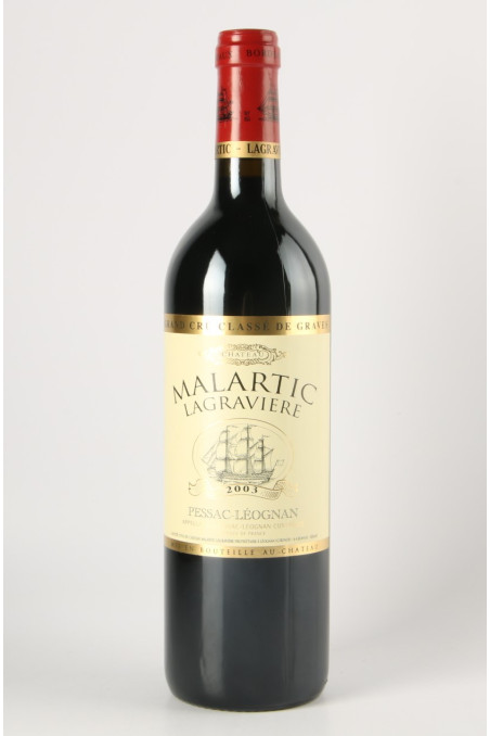 CHÂTEAU MALARTIC LAGRAVIERE 2003