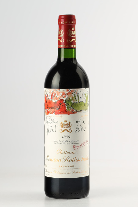 CHÂTEAU MOUTON ROTHSCHILD 1989