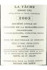 DOMAINE DE LA ROMANEE CONTI 2003