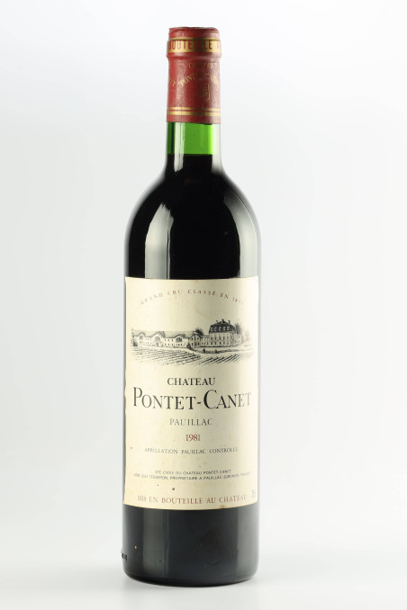CHÂTEAU PONTET CANET 1981
