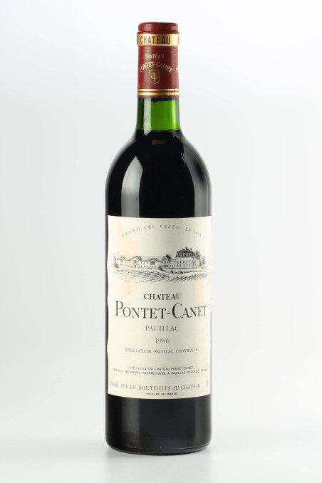 CHÂTEAU PONTET CANET 1986