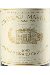 CHÂTEAU MARGAUX 1983