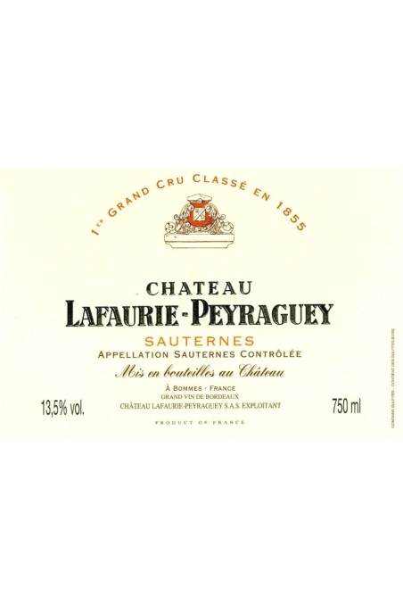 CHÂTEAU LAFAURIE PEYRAGUEY 1919