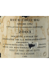 DOMAINE DE LA ROMANEE CONTI 2003