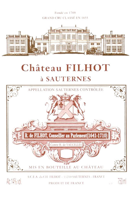 CHÂTEAU FILHOT 1908