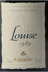 POMMERY Cuvée Louise 1989