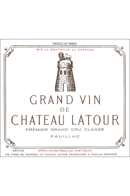 CHÂTEAU LATOUR 1996