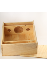 Cofanetto in legno per 3 bottiglie