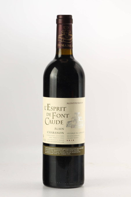 DOMAINE ALAIN CHABANON Lo spirito di Font Caude 2010