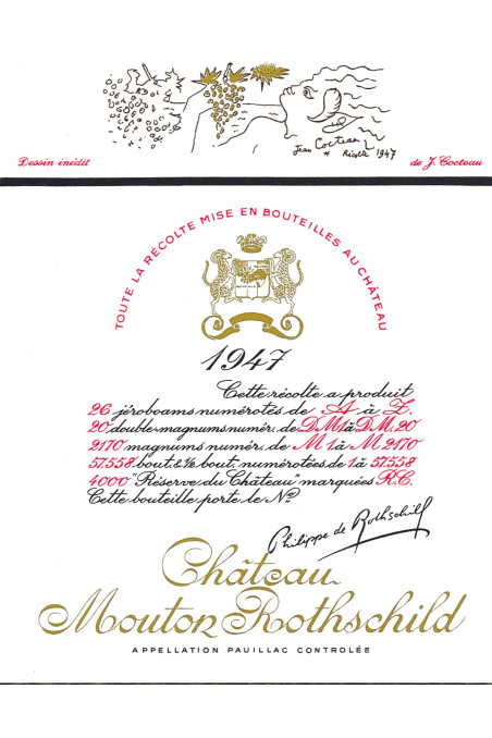 CHÂTEAU MOUTON ROTHSCHILD 1947