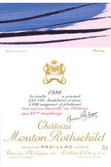 CHÂTEAU MOUTON ROTHSCHILD 1980