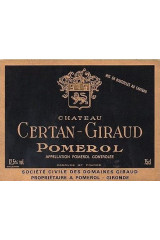 CHÂTEAU CERTAN GIRAUD 1970