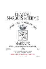 CHÂTEAU MARQUIS DE TERME 1982