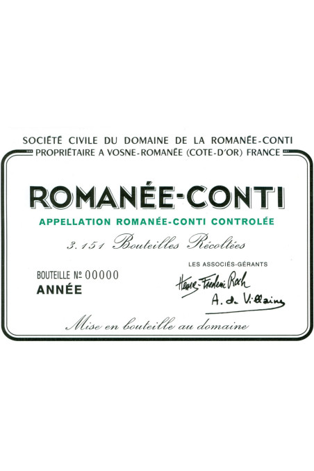 DOMAINE DE LA ROMANEE CONTI 1974
